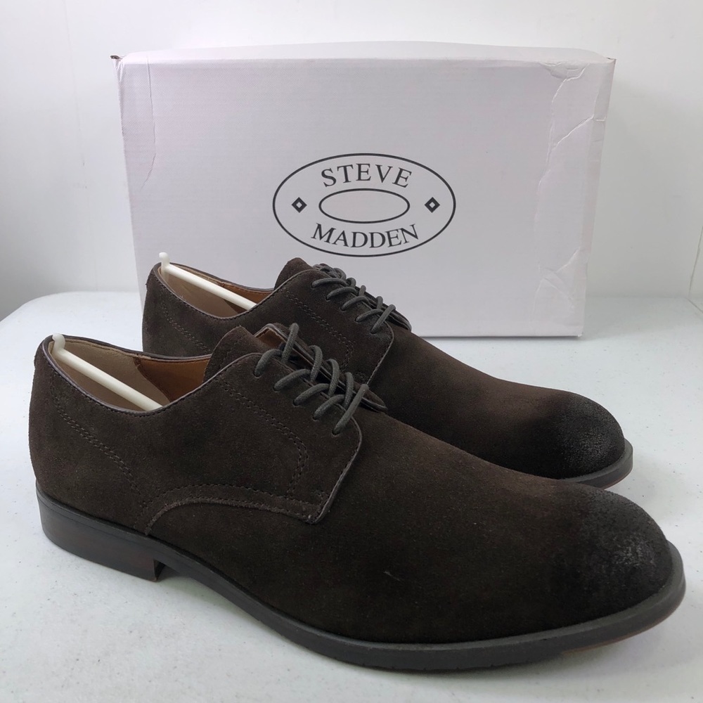 Steve Madden Briton Suede Oxford Dress Shoes
